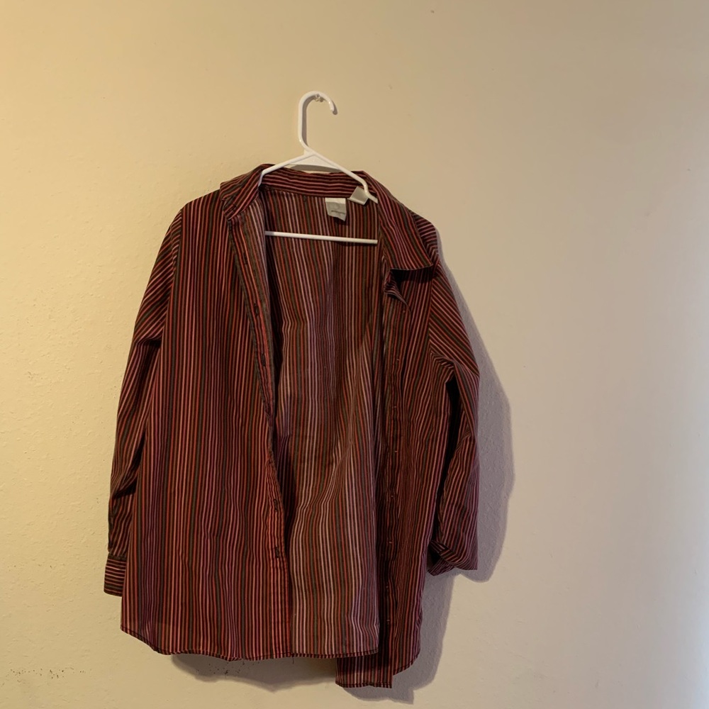 Red stripe shirt